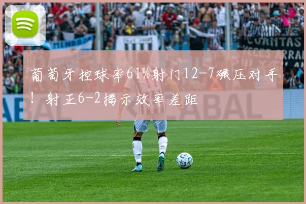 葡萄牙控球率61%射门12-7碾压对手!射正6-2揭示效率差距
